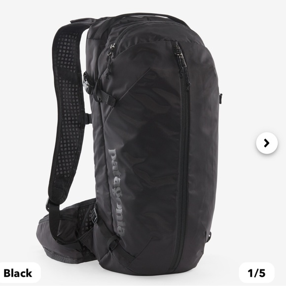 Patagonia Dirt Roamer Pack 20L, Black, S/M Size - Picture 2 of 7
